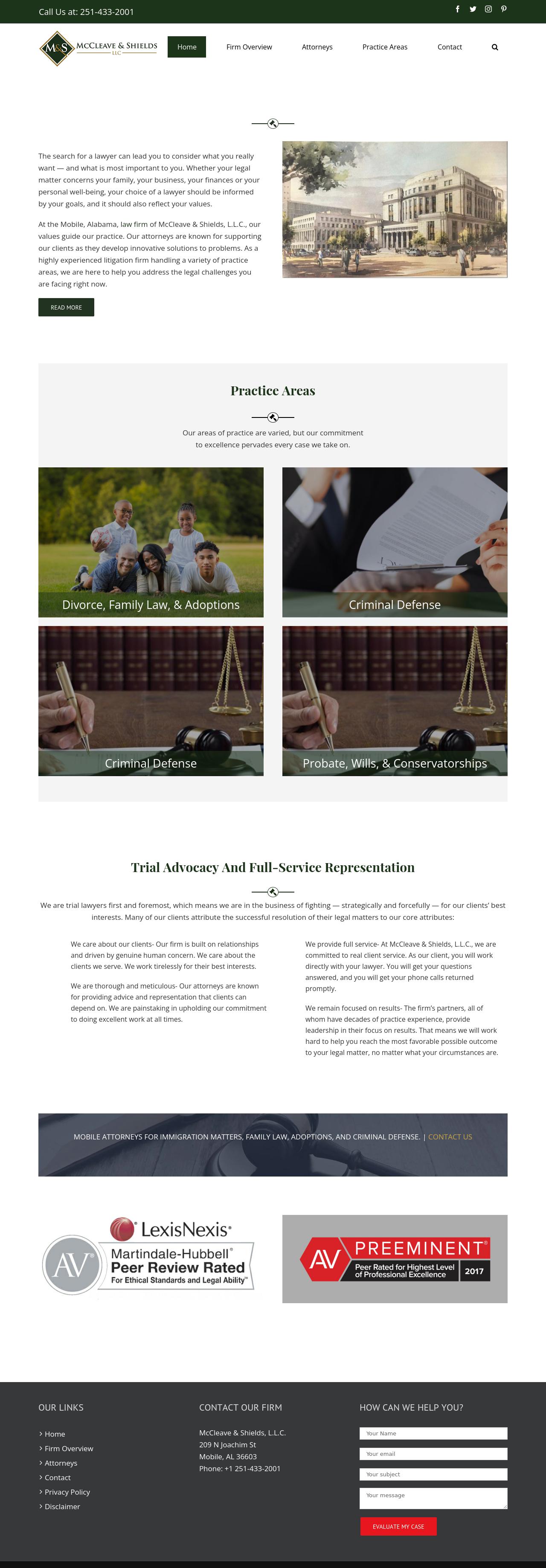 McCleave & Shields, L.L.C. - Mobile AL Lawyers