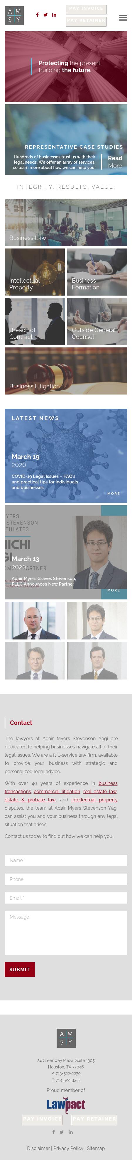 Adair & Myers - Houston TX Lawyers