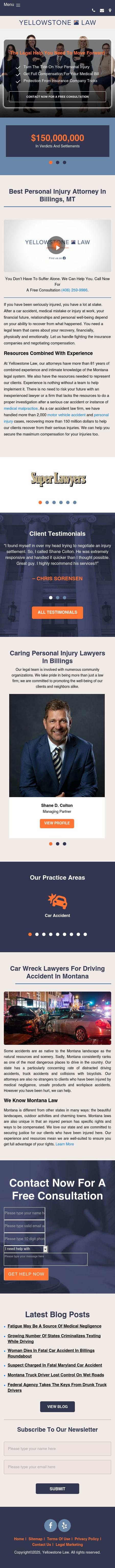 Shane D. Colton - Billings MT Lawyers