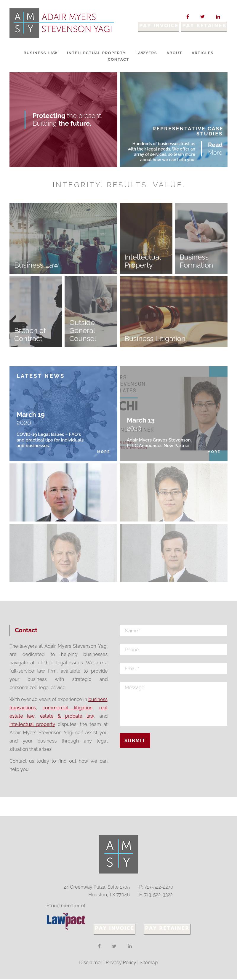 Adair & Myers - Houston TX Lawyers